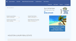 Desktop Screenshot of houston-luxury-homes.com